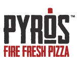 Pyro's pizza, Tennessee. Timeworn created Restaurant table tops, Restaurant table bases, Restaurant community tables, Barn wood doors and Barn wood siding for all of Pyro's locations.