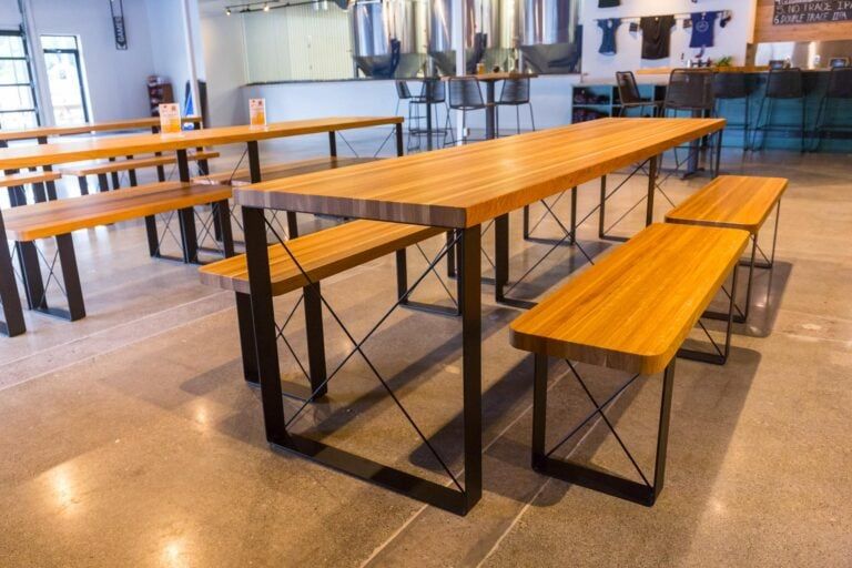 Unmapped Brewing_Maryland Table and Benches